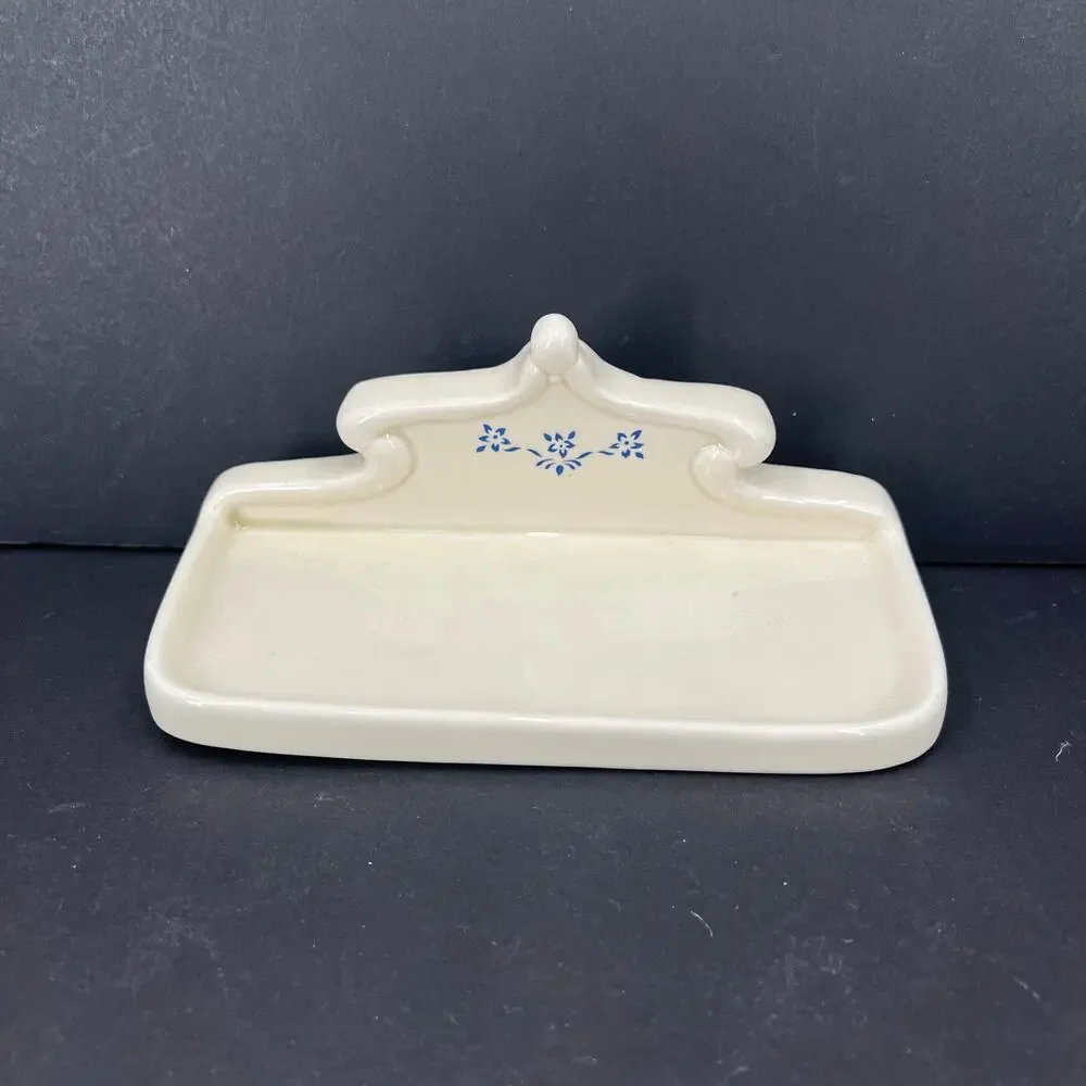 Crowning Touch Collection Ceramic kitchen Bathroom Tray hanging Dish